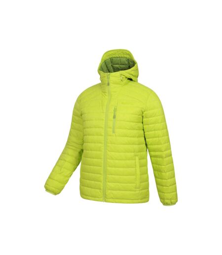 Mens Henry Ii Extreme Down Filled Padded Jacket Lime Mountain Warehouse