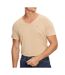 T-shirt beige homme tommy hilfiger xslim jaspe - l-1