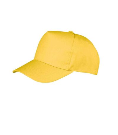 Result Boston 5 Panel Baseball Cap (Yellow) - UTPC5947