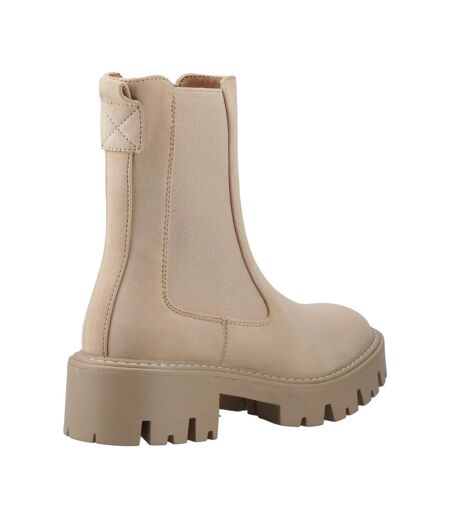 Bottes Mi-mollet Betty-1 Femme Brun-beige Only