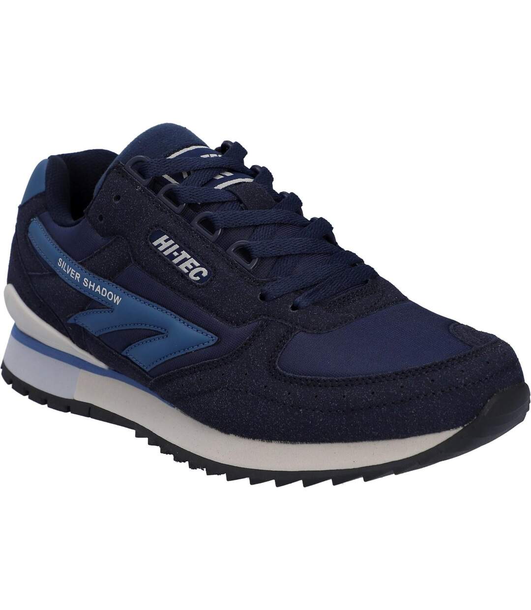 Baskets Silver Shadow Homme Bleu Marine Noir Hi-Tec-1