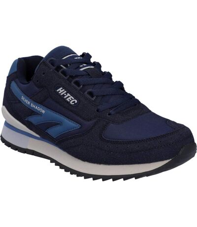 Baskets Silver Shadow Homme Bleu Marine Noir Hi-Tec