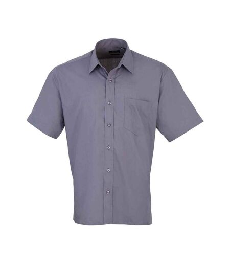 Chemise Homme Gris Acier Premier