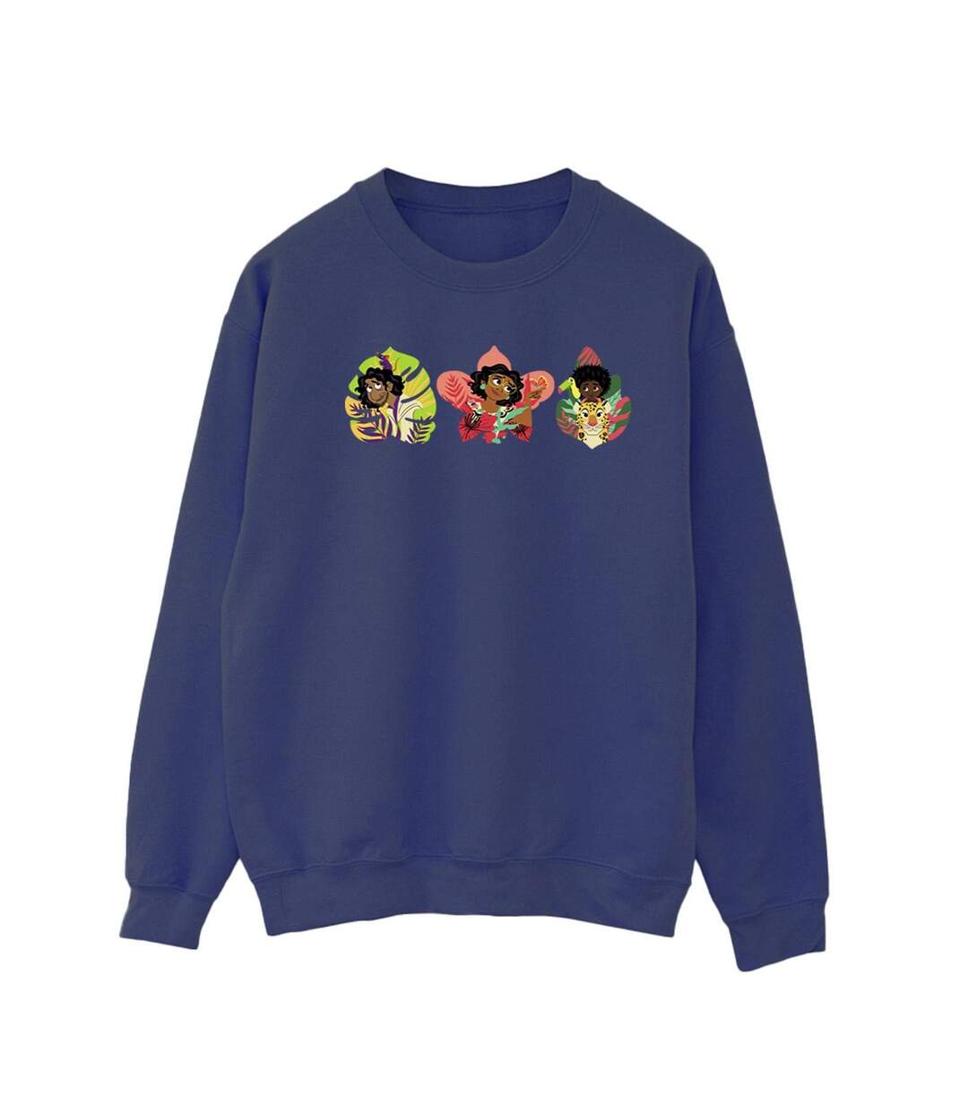 Disney Womens/Ladies Encanto Family Line Sweatshirt (Bleu marine) - UTBI16947-1