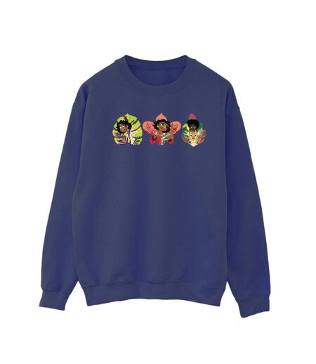 Disney Womens/Ladies Encanto Family Line Sweatshirt (Bleu marine) - UTBI16947