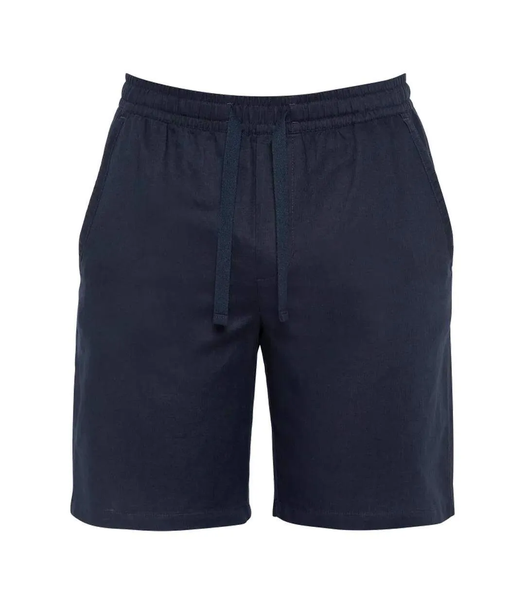 Short marine homme schott lin shine-1