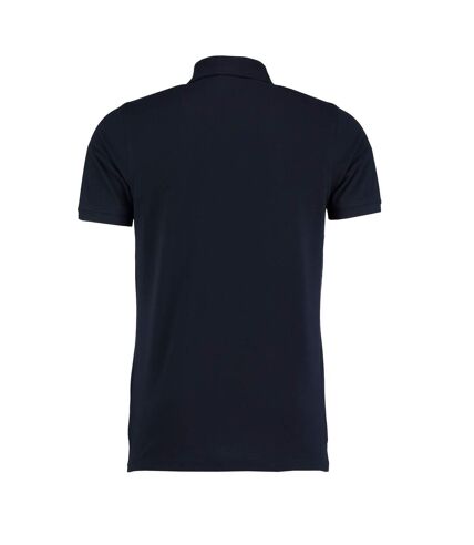 Kustom Kit Mens Klassic Superwash 60°C Heavyweight Slim Polo Shirt (Navy Blue) - UTBC5432