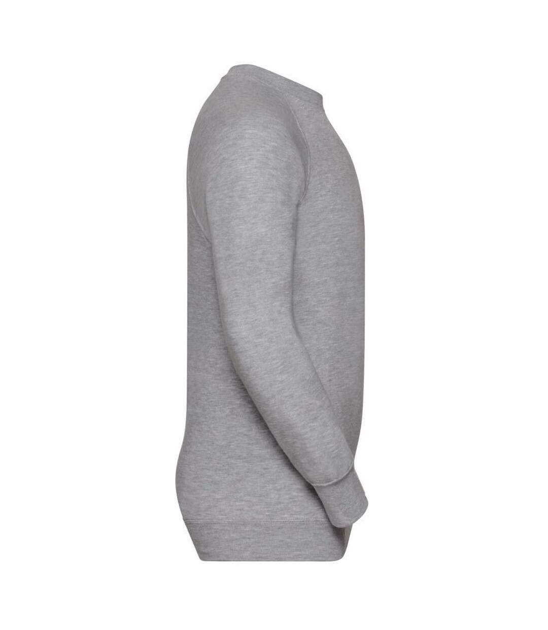 Sweatshirt Classique Gris Clair Russell-3