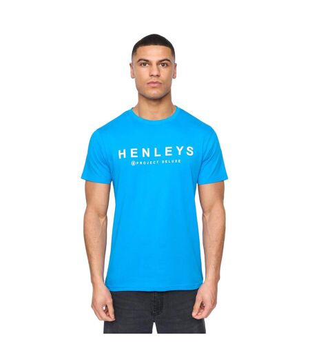Pack Of 5  Mens Henyfront T-shirt  Black Blue White Light Beige Dark Blue Henleys