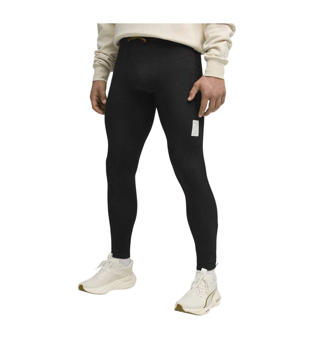 Mens Saysky Performance Running Tights Black Puma-3
