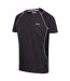 Mens virda iv t-shirt ash/black Regatta-3