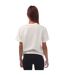 T-shirt Style Gros Logo Femme Blanc Adidas-3