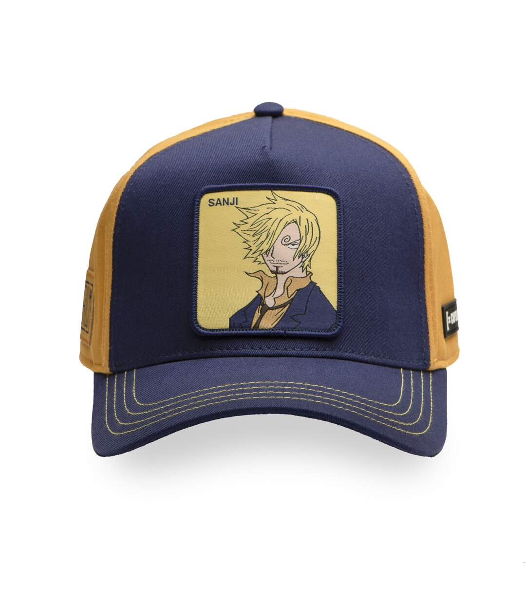 Casquette trucker avec filet en sergé de coton One piece Sanji Capslab-2