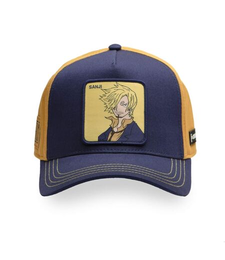 Casquette trucker avec filet en sergé de coton One piece Sanji Capslab