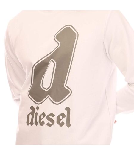 Sweat S-gir 13-1 Homme Blanc Diesel