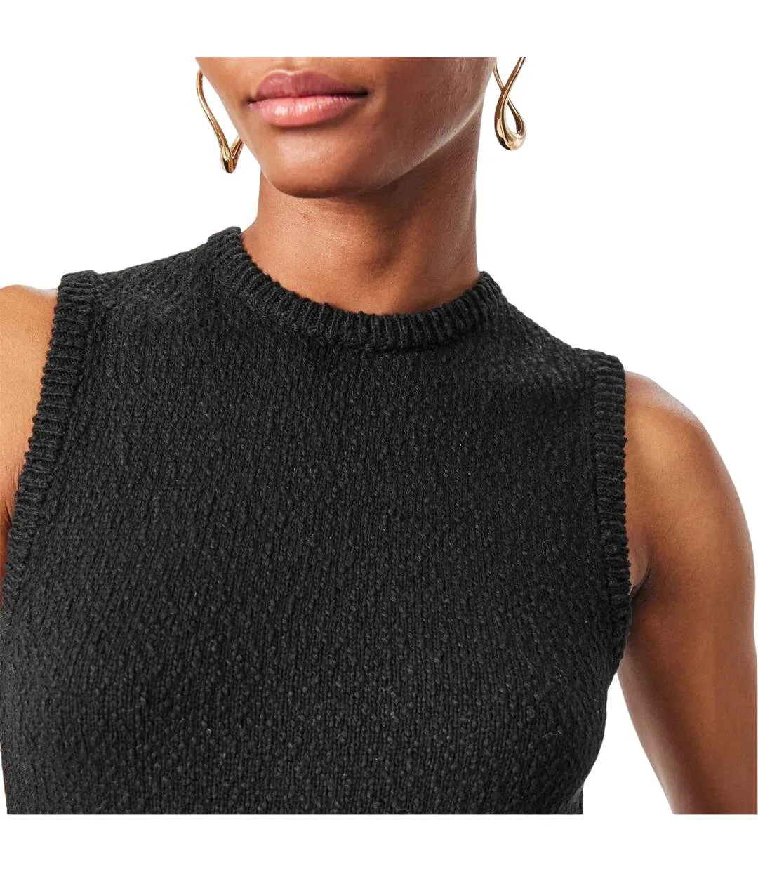 Womens/ladies Wika Maxi Dress Black Edited-4