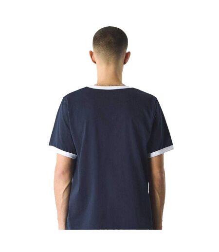 T-shirt Motif/style Ringer Homme Bleu Marine Pretty Green