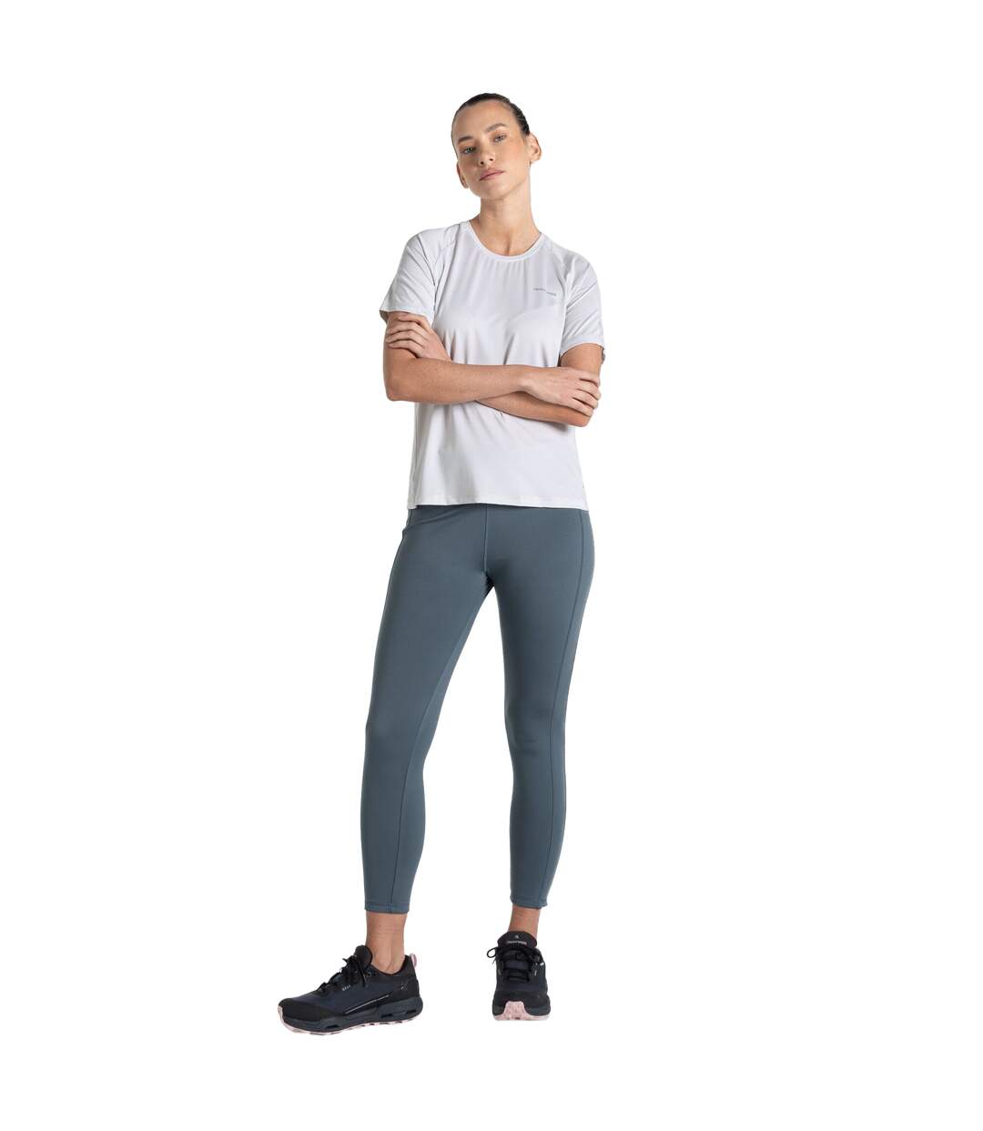 Legging velocity femme gris orage Craghoppers-3