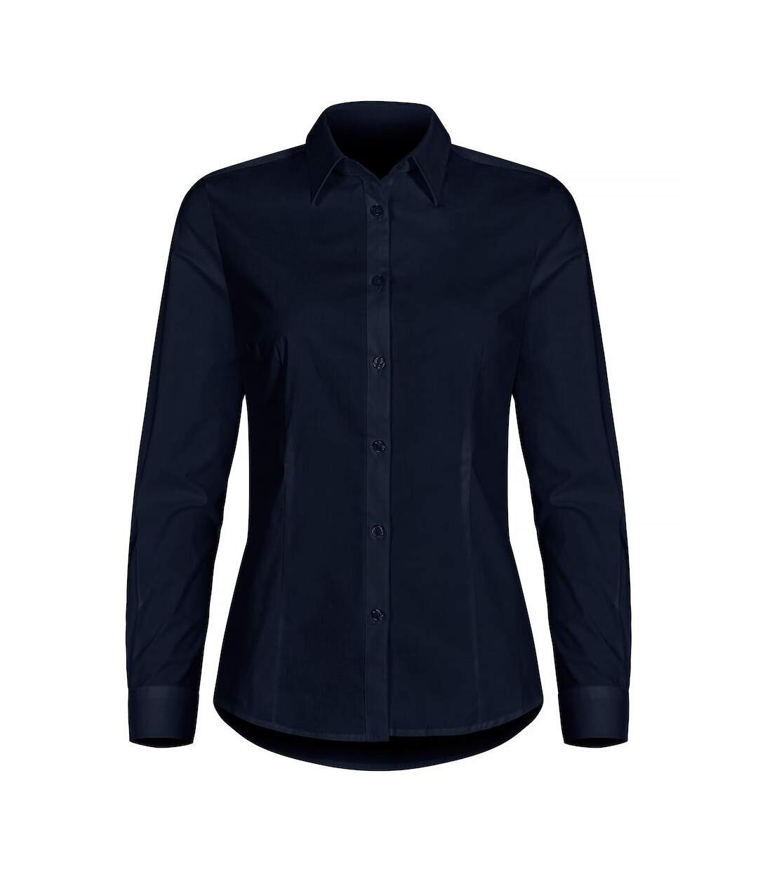 Chemise formelle femme bleu marine foncé Clique-1