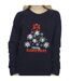 Disney Sweatshirt Womens/Ladies Mickey Mouse And Friends Christmas Tree (Bleu marine) - UTBI29363-3