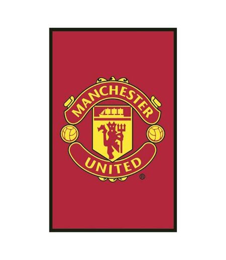 Manchester United FC - Tapis de sol (Rouge) (Taille Unique) - UTBS1126