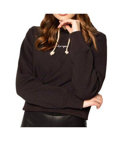 Sweat noir femme champion reverse 112691 - l