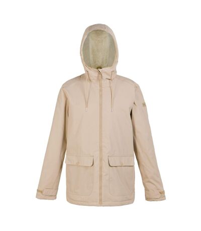 Veste imperméable broadia femme taupe / vanille claire Regatta