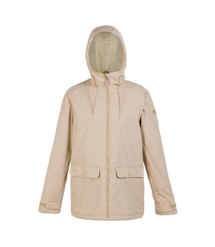 Veste imperméable broadia femme taupe / vanille claire Regatta