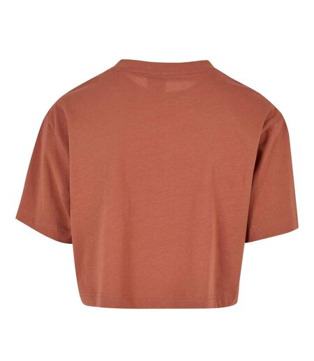 T-shirt Court Femme Terre Cuite Urban Classics