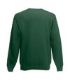 Fruit Of The Loom Mens Set-In Belcoro® Yarn Sweatshirt (Bottle Green) - UTBC365