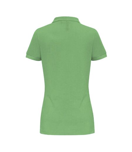 Asquith & Fox Womens/Ladies Plain Short Sleeve Polo Shirt (Lime) - UTRW3472