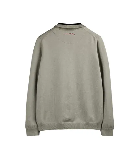 Sweat zippé vert homme teddy smith martyn