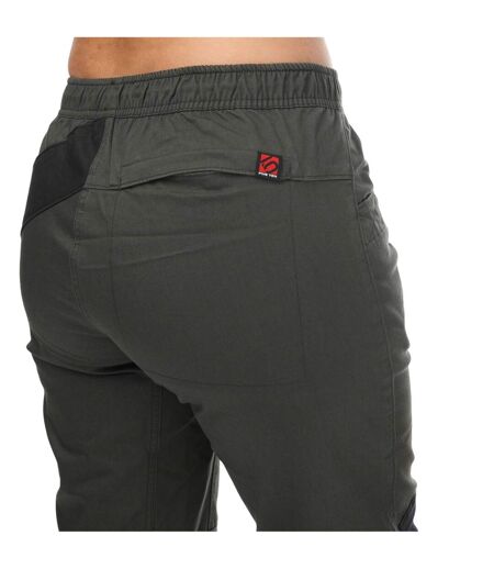Womens/ladies Felsblock Plain Trousers Green Five Ten