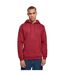 Sweat À Capuche Homme Bordeaux Build Your Brand-2