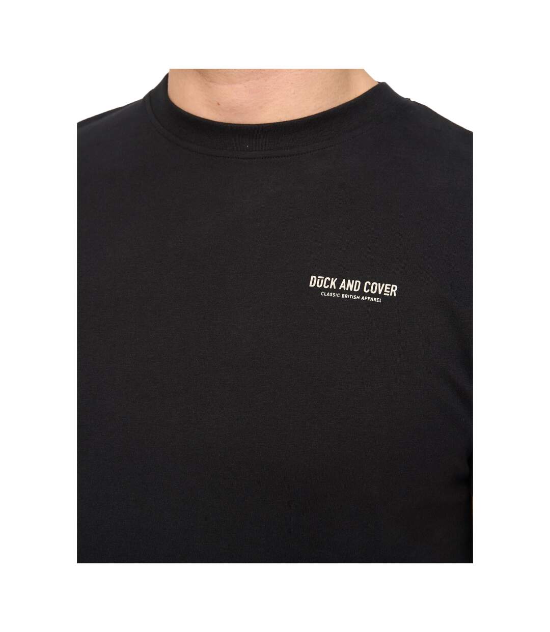 Mens Landway T-shirt Black Duck And Cover-3