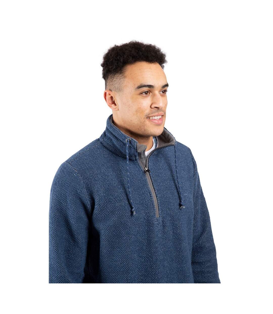 Mens Falmouthfloss Sweatshirt Smokey Blue Trespass-1