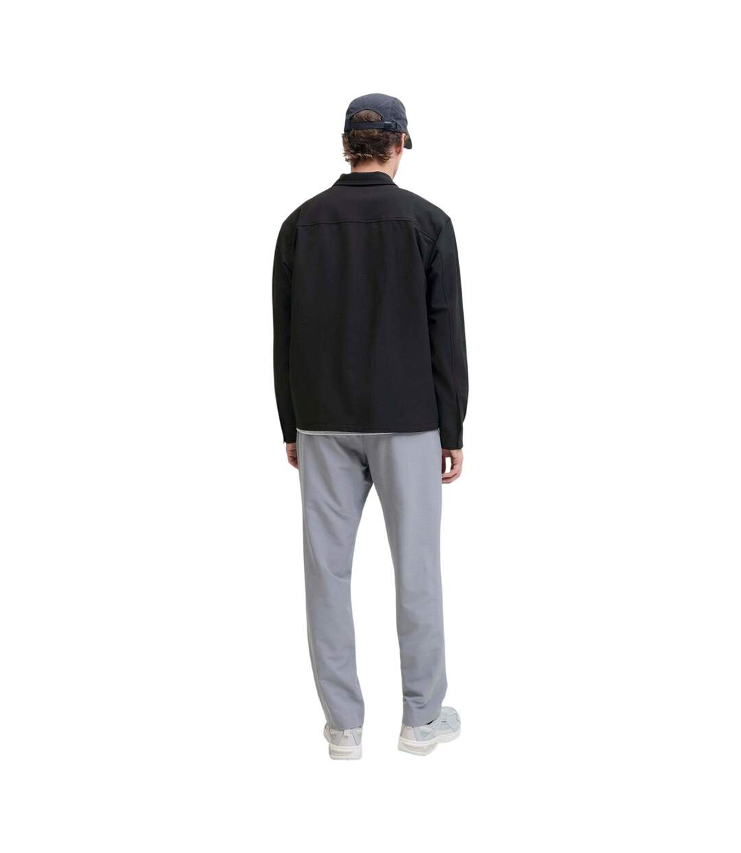 Chemise Manches Longues Motif/style Uni Commute Homme Noir Jack And Jones-3
