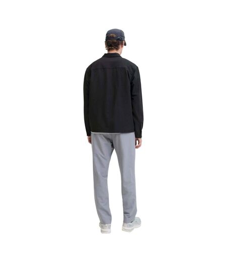 Chemise Manches Longues Motif/style Uni Commute Homme Noir Jack And Jones