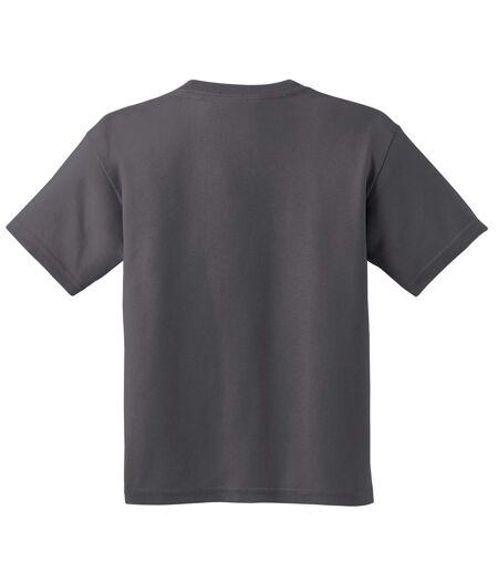Gildan Childrens Unisex Heavy Cotton T-Shirt (Charcoal)