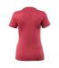 Womens/ladies Crossover Arras T-shirt Raspberry Red Mascot-2