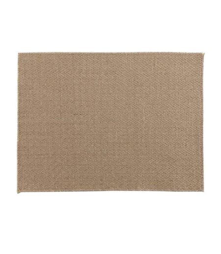 Lot de 2 Sets de Table Jute Modalie 33x45cm Beige
