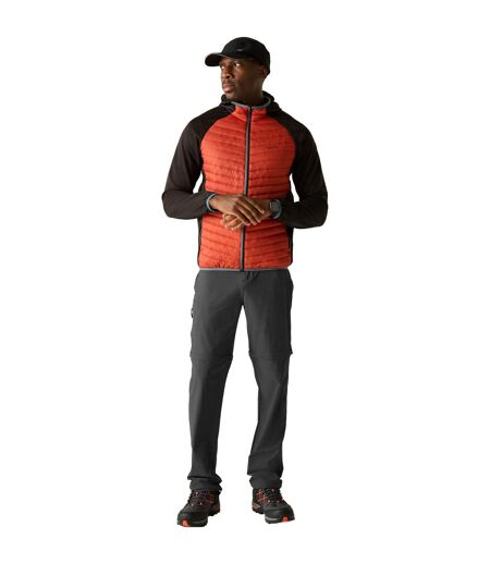 Pantalon De Voyage À Poches Et Taille Semi-élastiquée 2-en-1 Homme Anthracite Regatta
