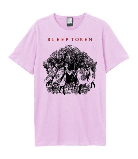 T-shirt unisexe adulte the love you want sleep token l'amour que vous voulez rose Amplified