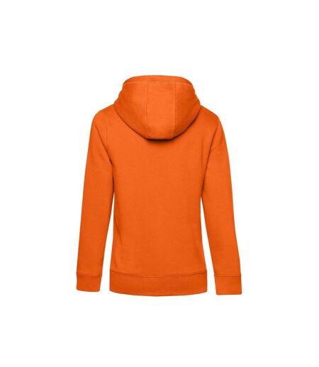 Femme/ladies Queen Hoody Orange B&C