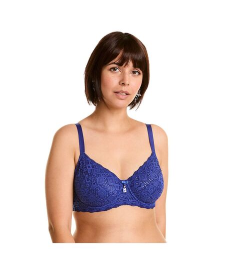 Soutien-gorge à armatures grand maintien bleu Eternelle