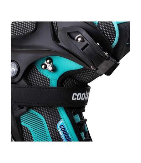 Patins À Roulettes Alignées Roma Adulte 38 Fr Noir Bleu Coolside