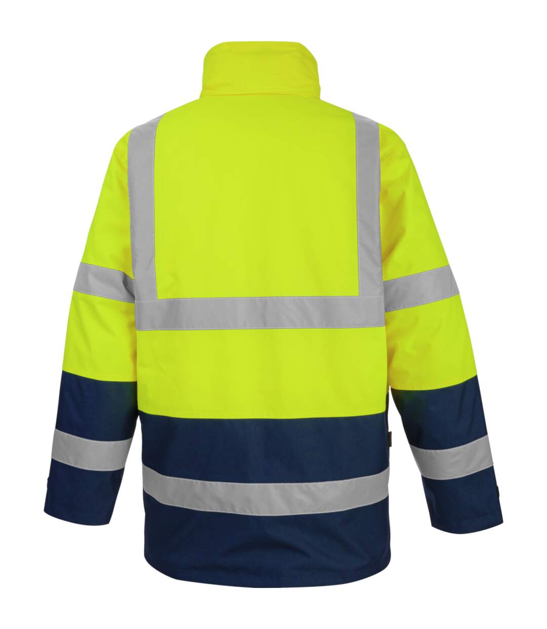 Parka de travail Würth MODYF haute-visibilité 4 en 1 jaune/marine-2