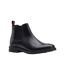 Base London Mens Portland Leather Chelsea Boots (Black) - UTFS10771