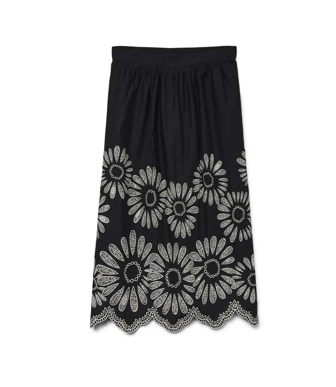 Jupe noire femme vero moda blakely-3