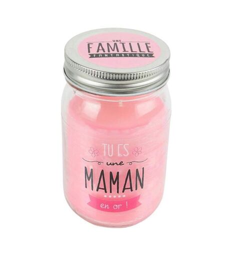 Bougie Parfumée en Verre Maman 13cm Fleur de Printemps